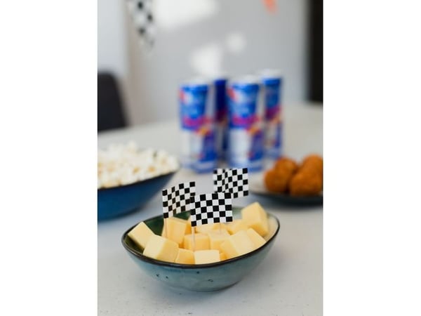 Racing kageflag 50 stk