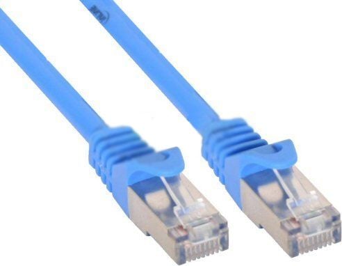 InLine 4043718163106, 1,5 m, Cat5e, F/UTP (FTP), RJ-45, RJ-45, Blå
