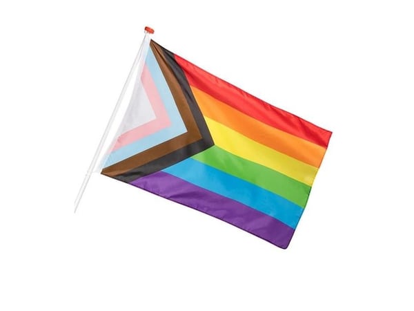 LGBTQ+ lippu 90x150 cm