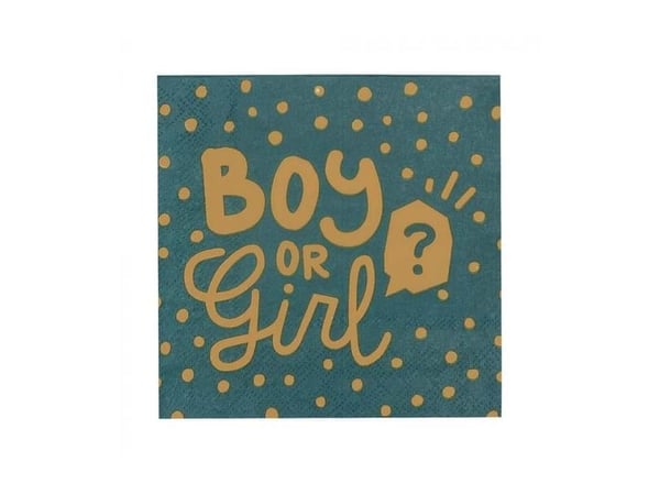 Boy or girl servietter
