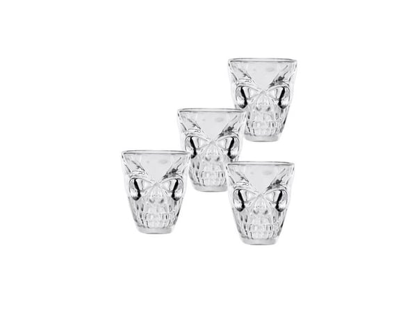 Kranie shotglas, 4 stk.