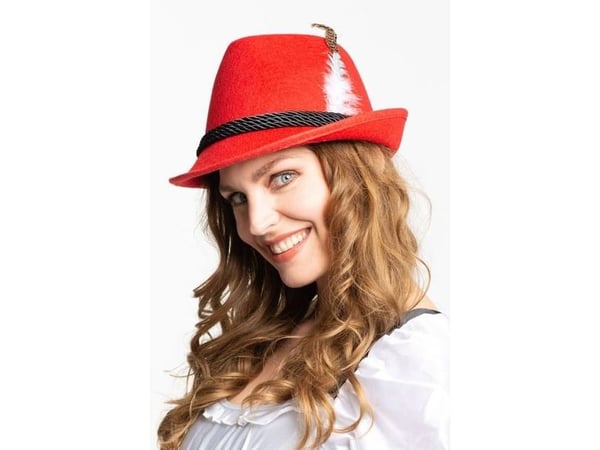Röd Bayern-hatt