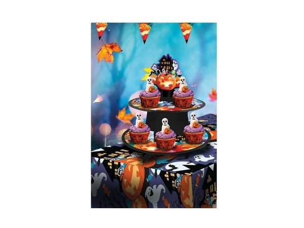 Kurpitsat ja haamut kakkuteline