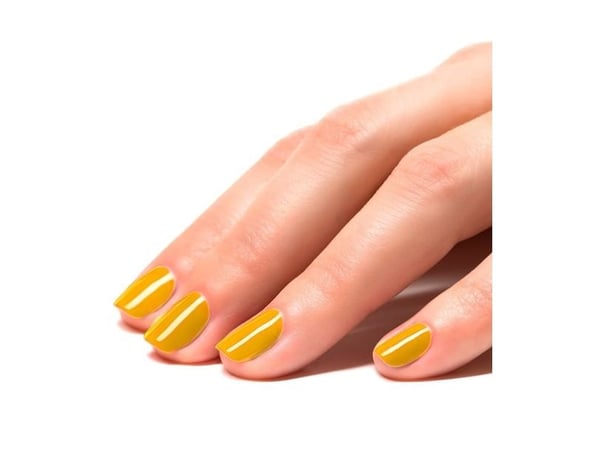 Gult nagellack