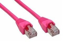 InLine 4043718125883, 0,3 m, Cat5e, SF/UTP (S-FTP), RJ-45, RJ-45, Rosa