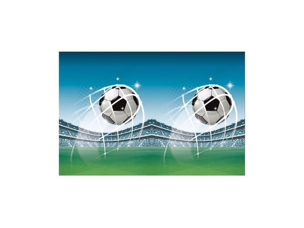 Plastduk för fotbollsfans