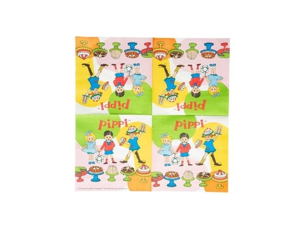 Pippi Långstrump servetter