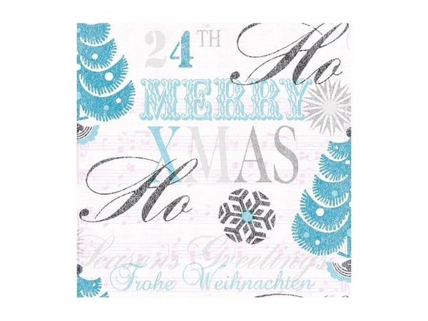 Juleservetter Xmas Greetings