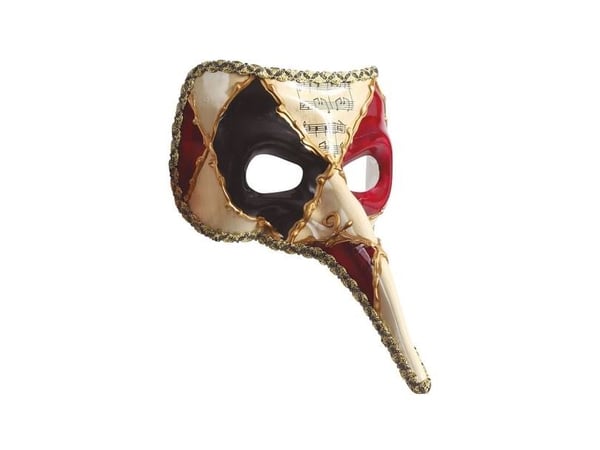 Venetiansk mask med näbb