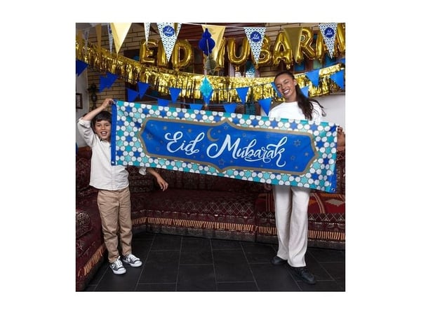 Eid Mubarak-banderoll