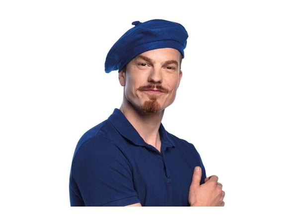 Blå basker