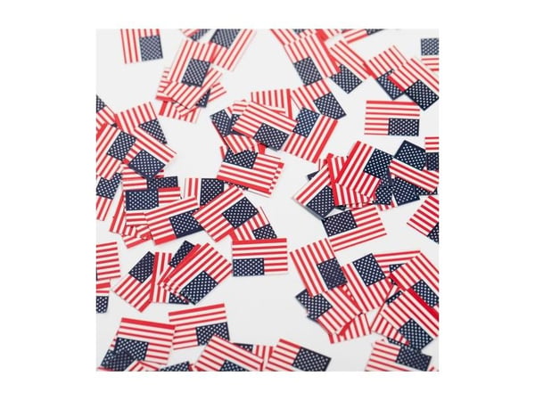 Flag konfetti USA