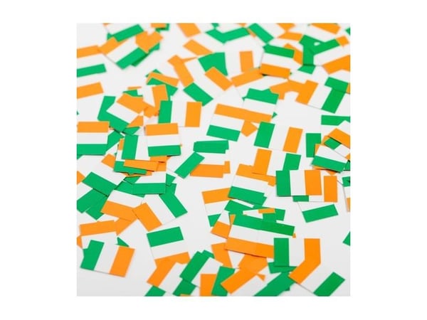 Flag konfetti Irland