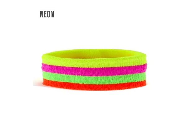 Neon regnbågsheadband