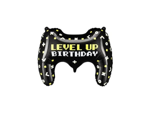 PartyDeco FB225, lekeballong, folie, flerfarget, bilde, figur, 750 mm