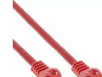 InLine 76105R, 5 m, Cat6, S/FTP (S-STP), RJ-45, RJ-45, Rød