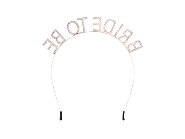 Rose gold “brud att”-diadem