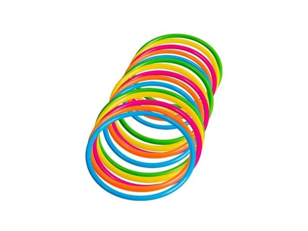 Neon väriset rannekkeet, 15 kpl