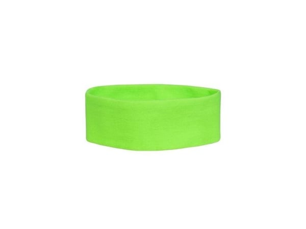 Neongrönt pannband
