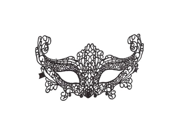Sortera blond halvmaske