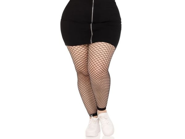 Sorte netleggings Plus