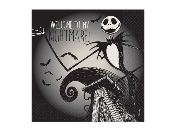 Nightmare Before Christmas servietter