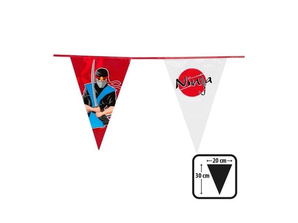 Ninja-viiri seppele, 6 m