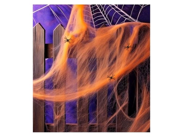 Orange spindelvæv, 50 g
