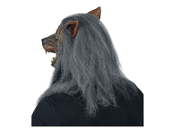 Varulv maske med pels