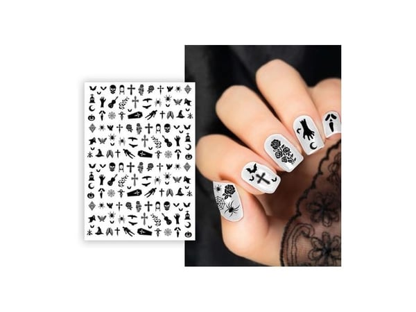 Halloween negle stickers