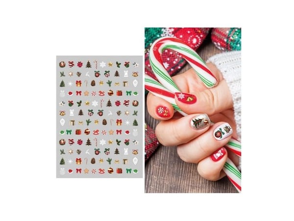 Julnagel stickers