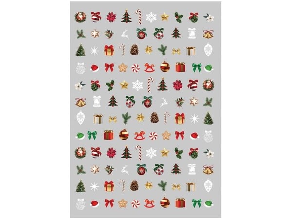 Julnagel stickers