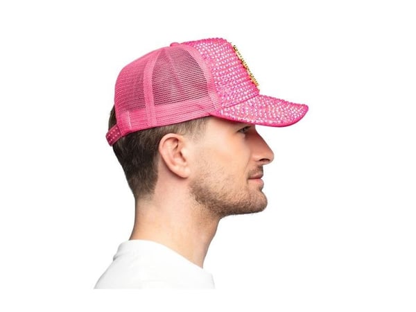Neonpink dollar kasket