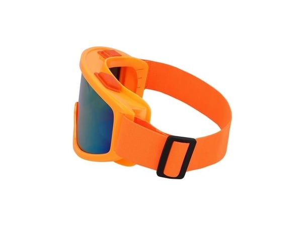 Neonorange skidglasögon