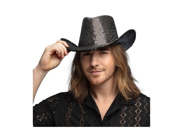 Sort paillet Cowboyhat