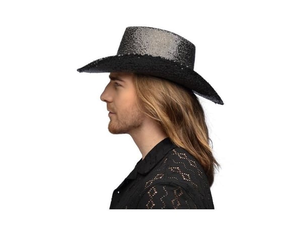 Sort paillet Cowboyhat
