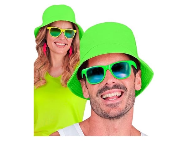 Neonvihreä kiusaajan hattu