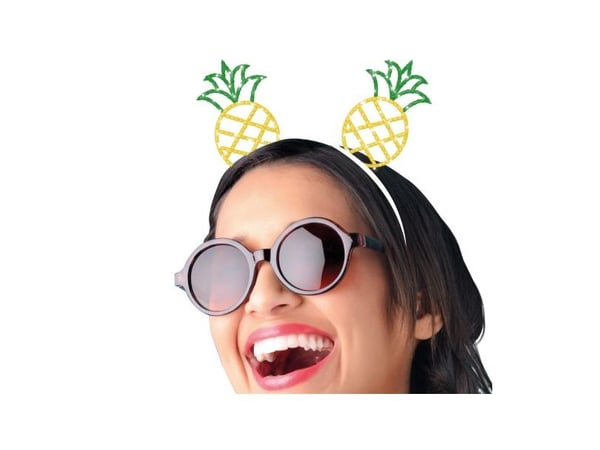 Hårbøjle med ananas