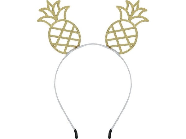 Hårband med ananas