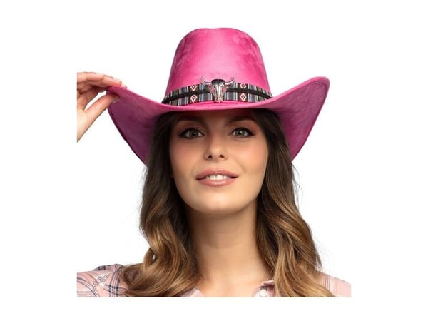 Rosa cowboyhatt Django