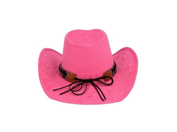 Rosa cowboyhatt Django