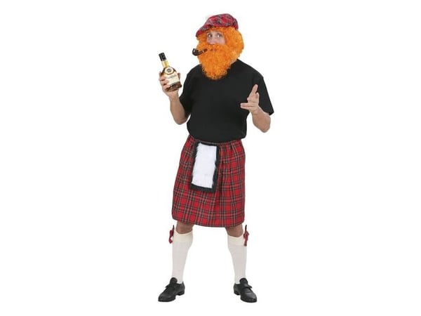 Skotsk kilt-kostym