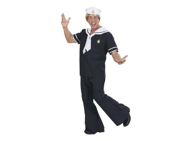 Sjörövar-/matrosdräkt