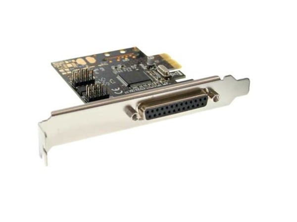 InLine 76624C, PCIe, Parallell, Seriell, Moschip MCS9901CV-CC, 1,77 mm, 99 g, 144 mm