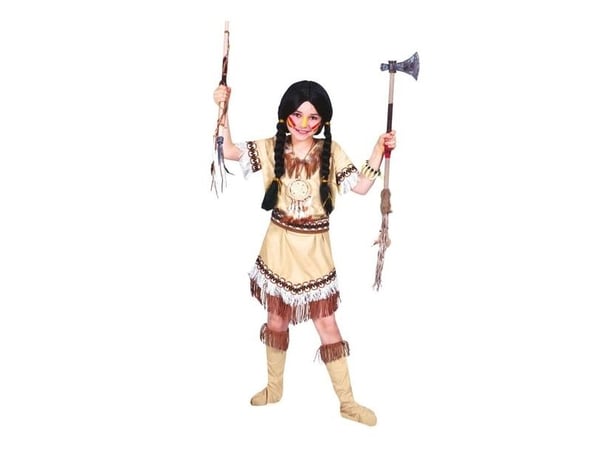 Indianflicka kostym
