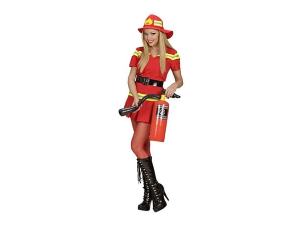 Firegirl maskeradkostym