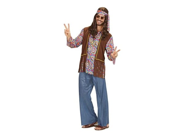 Psykedelisk hippie, man