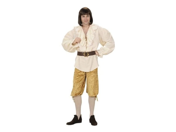 Knäbyxor, beige