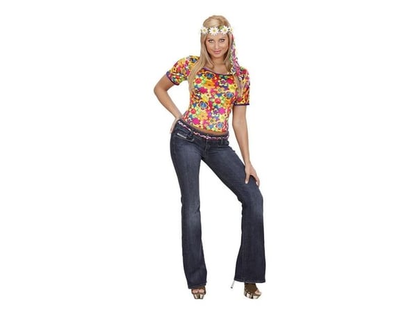 Hippie-t-shirt 60/70-tal
