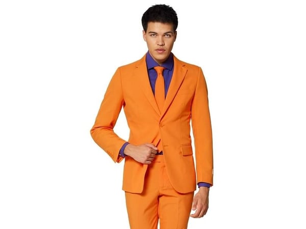 Orange kostym OppoSuits